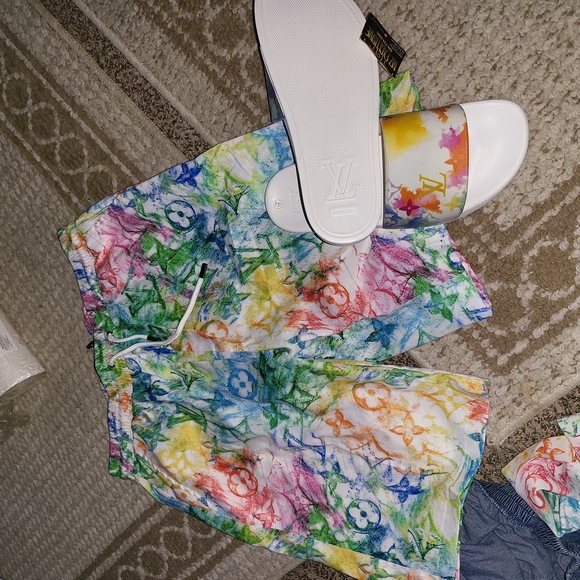 His and hers bathed in suit large bottoms for a guy the swimsuit is an extra lar - Picture 3 of 3